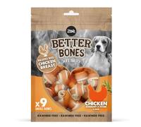 Zeus Better Bones Dog Treats Wrapped Chicken - Pack of 9