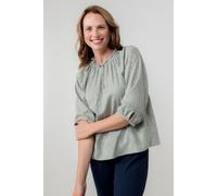 Zoe Blouse Jacquard Cotton Lily & Me Olive 16