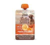 Zoë Licky Snack Dog Treat Training Paste Dry Food Topper Pumpkin & Turkey 85g