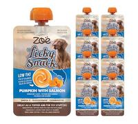Zoë Licky Snack Dog Treat Training Paste Dry Food Topper Pumpkin w Salmon 85g x 8 Pack