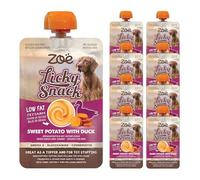 Zoë Licky Snack Dog Treat Training Paste Dry Food Topper Sweet Potato & Duck 85g x 8 Pack