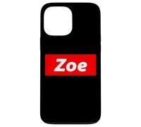 Zoe Name Logo Personalized Name Clout Superhero Gift For Zoe Case for iPhone 13 Pro Max