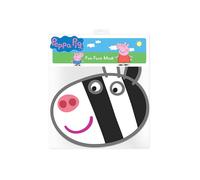 Zoe Zebra Card Fancy Dress Mask (Peppa Pig)