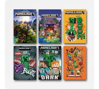 ZOEDXKKFX A Set Of 6 A Minecraft Poster Movie Fantasy Comedy Film Comics Cover Wall Art Canvas Posters Room Decorative Aesthetic Print Decor 16x24inch(40x60cm) Style-2
