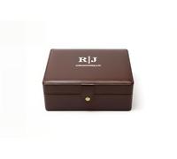 ZOEEDEN Leather gift box, Personalised leather box, Engraved Box, Memory box, Brown leather Box, Keepsake leather case, Rustic Gift Box, Wedding gift proposal, Couple Gift for Him & Her