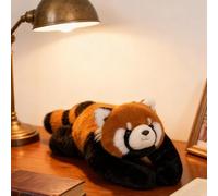 Zoefun Weighted Stuffed Animal, Weighted Bear for Adults, Weighted Plush Animals for Adults, Soft Plush Pillow Panda Bear Dinosaur (45CM Red Panda)