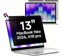 ZOEGAA MacBook Neo Privacy Screen, Magnetic Privacy Screen Protector for MacBook Neo 13 Inch（A18 Pro 2026）, Anti-Glare Blue Light Blocking Filter for Office Coffee Shop Travel Work Study