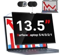 ZOEGAA Magnetic Privacy Screen for 13.5 inch Microsoft Surface Laptop,Removable Touchable Anti-Blue Light Anti-Scratch Surface Laptop Privacy Screen 13.5 inch
