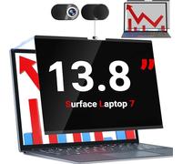 ZOEGAA Magnetic Surface 13.8 (2024) Privacy Screen,Removable Touchable Microsoft Laptop 7 13.8 Privacy Screen,Anti-Blue Light Anti-Scratch Surface 13.8 Screen Filter