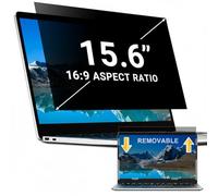 ZOEGAA Mount Laptop Privacy Screen,Anti Glare Anti Blue Light Anti Spy Privacy Filter, Removable Clip-on & Permanent 2 Ways Shield,Compatible with HP/Dell/Lenovo/ThinkPad/Asus/Acer (15.6 inch 16:9)