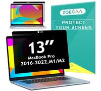 ZOEGAA Privacy Screen MacbBook Pro 13 Inch Compatible with MacBook Pro/Air 13 Inch (2016-2022,M1/M2), Magnetic Removable Anti Blue Light Privacy Screen With Webcam Cover