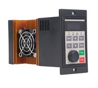 Zoegneer 0.75KW Variable Frequency Drive 220V Single Phase Input to Three Phase Output Motor Speed Controller with RS485 Communication for Industrial Automation