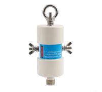 Zoegneer 1:1 Voltage Balun 1.8-50MHz 500W Waterproof Standing Wave Converter with SO-239 Connector for 160m-6m Amateur Radio Shortwave Antennas, High-Frequency RF Signal