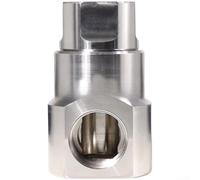 Zoegneer 1 Inch FXF Heavy Duty Hose Reel Swivel Joint Stainless Steel Rotating Joint for BSP Thread Air Inflation Fitting Industrial Pneumatic Water Transfer Systems Compact 97.8m