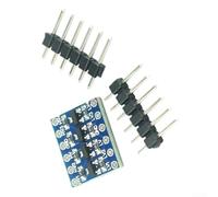 Zoegneer 10-Pack Bidirectional Logic Level Shifter Module 3V to 5V 4-Channel with Reverse Polarity Protection and 3.3V LDO for UART IIC Projects(4-Channel)