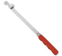 Zoegneer 15 Inch Dual Purpose Adjustable Wrench Extension Torque Adapter Tool No 45 Steel Construction Electroplated for Rust Resistance Wide Compatibility Fits Multiple B(Red Handle Style)