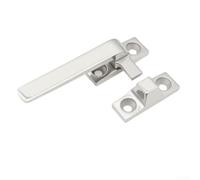Zoegneer 304 Stainless Steel Rotary Switch Handle Lock with Mirror Polished Finish for Electrical Cabinet and Industrial Applications For LCR L80 L100 Sizes 12x5x3cm 14x5x3cm Silv
