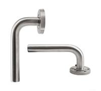 Zoegneer 304 Stainless Steel Simple Door Handle for Interior Wooden Doors with Minimalist Design and Comfortable Grip Installation Suitable for Various Decor Styles(A)