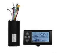Zoegneer 36V 48V 52V Electric Bike Brushless Controller And LCD Display Kit 45A For 1500W To 2000W Scooter Motor Applications Electric Scooter Accessories
