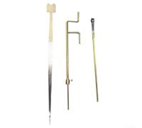 Zoegneer 3PCS Efficient Cello Sound Post Setter Tool Set, Perfect For Luthier Repairs