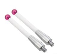 Zoegneer A50003709 CMM Touch Probe Stem 50mm Length 6mm Ball Tips Stylus Stainless Steel Threaded Handle For Coordinate Measuring Machines for Industrial Metalworking Inspection M(2pcs)