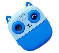 Zoegneer AI Digital Camera for Kids with Thermal Printing 1080P Video Recording 2.4 Inch IPS Screen Voice Generated Images Photo Recognition Includes 32GB Memory Card and(Blue)