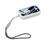 Zoegneer Air Quality Monitor PM2.5 PM10 PM1.0 Detector With Temperature Humidity Sensor LCD Display Real Time Air Pollution Meter For Home Office Indoor(White)