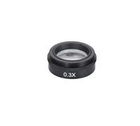 Zoegneer Barlow Auxiliary Objective Glass Lens M42 Mount C-Mount Microscope Camera Industrial Video Magnification Lens (0.3X)