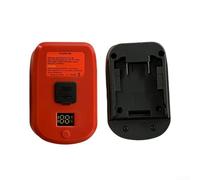 Zoegneer Battery Charger Adapter with Dual USB Power Source for Bosch BAT622 BAT609 BL1850B BL1860B BL1840B BL1830B BL1820B BL1815 and 18V 20V Lithium Battery Models DCB180(for 48-11-1862)