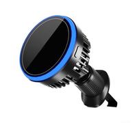 Zoegneer Car Navigation Mount Intelligent Navigation Car Phone Holder Magnetic Wireless Charger With Cool Ambient Lighting Fast Charging Car Phone Holder