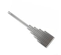 Zoegneer Carbide Points for Dial Test Indicator with M1.6 Threaded Shank Long Stem Contacts 1mm or 2mm Ball Tip for Measurement Tools Silver