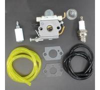 Zoegneer Carburetor Kit With Fuel Line Gasket Kit For Pb-250 Leaf Blower Rap Wt Wta-33-1