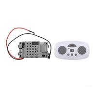 Zoegneer CLB084-4D 12V Children's Electric Car Remote Control Receiver Controller with 2.4G Wireless Operation and Built-in Soft Start Function for Four-Wheel Drive Ride-On Vehicl(Full set)