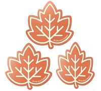 Zoegneer Copper Bird Bath Cleaner Set 3 Piece Disk Promotes Bird With Elegant Leaf Shape Design Pure Copper Pads 6Cm Size For Outdoor Garden Bird Water Pool And Pond Cleaning(maple leaves)
