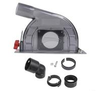 Zoegneer Dust Shroud for Angle Grinder 4 and 5 Inch Cutting Dust Collector Adjustable Depth 0 to 30 mm For Most Hand Grinders Efficient Particle Containment for Clean Workshop Env