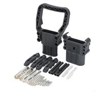 Zoegneer Electric Forklift Truck Connector Storage Battery Pack Connector Truck Charging Power Supply Male And Female (80A female + male)