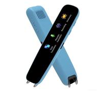 Zoegneer Electronic Dictionary 123 Languages Offline Translation Pen Scanning Point Reading Device For Students Teachers Language Learning (blue)