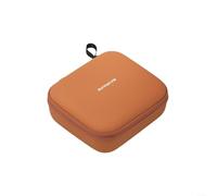 Zoegneer EVA Waterproof Carrying Case Hardshell Storage Bag with Inner Tray Shockproof Drop-Proof Scratch-Proof Design, Portable Organizer for DJI Flip Batteries and Accesso(Orange)