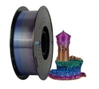 Zoegneer Filament 1.75mm Rainbow Ombre Gradient Silk Finish for FDM Printers for Ender Series 340m(B)
