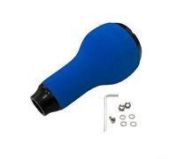 Zoegneer Fishing Reel Handle Knob Grip with EVA and Rubber Cork for DAIWA Series Reels Including FORSTELLA, TWINPOWER, and for VANFORD Supporting Easy Replacement (1set Blue)