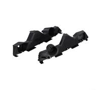 Zoegneer Front Bumper Bracket Retainer Left and Right Side For Mazda 2007-2012, Replaces EH14-50-0T1A EH14-50-0U1D, Black Plastic Mounting Support Pair