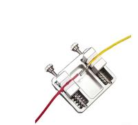 Zoegneer Heavy Duty Aluminum Welding Clamp with Adjustable 11mm Jaws for Precision Soldering and PCB Assembly Thermal Resistant Fixture for Automotive Electrical Repairs and Jewel