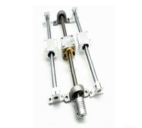Zoegneer High Precision Horizontal T8 Twin Screw Linear Guideway Support Bushings(350mm)