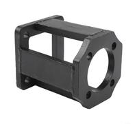 Zoegneer Hydraulic Wood Log Splitter Pump Mount Bracket Metal Construction For 5 to 7 Engines for Huskee 20 21 22 Ton Units Black