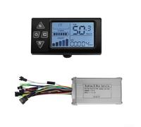 Zoegneer LCD-S861 Meter 17A Three-mode Sine Wave Controller Set 36V 48V 17A Brushless Motor Controller With LCD Display For 250W And 350W Electric Bike And Scooter Motors