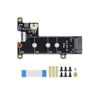 Zoegneer M.2 NVMe SSD Expansion Board for Raspberry Pi 5 X1001 to 2280 Adapter High-Speed Storage Upgrade Alloy Hardware(X1001)