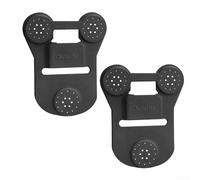 Zoegneer Magnetic Body Camera Mount Holder Strong Magnet Clip Security Camera Holder Wearable Clothing Mount For Body Cameras Black