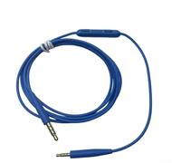 Zoegneer Oxygen Copper Audio Cable 1.4m With Integrated Microphone For Bose QC25 For QC35 For QC35 II QC45 NC700 Y45 Y50 Headphones For Clear Fidelity Sound (blue)