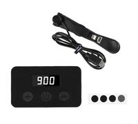 Zoegneer Phone Screen Auto Clicker ABS Material Compact 10x15x4cm Continuous Tap Device for Smartphone Live Broadcast Automation Black(1 to 1)
