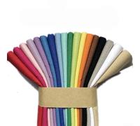 Zoegneer Plain Cotton Patchwork Fabric Set 25x25cm 12 or 18 Pieces for DIY Sewing Crafts Doll Clothes Small Wallets Hair Accessories Cushions and Quilts Soft and Comfortable Woven